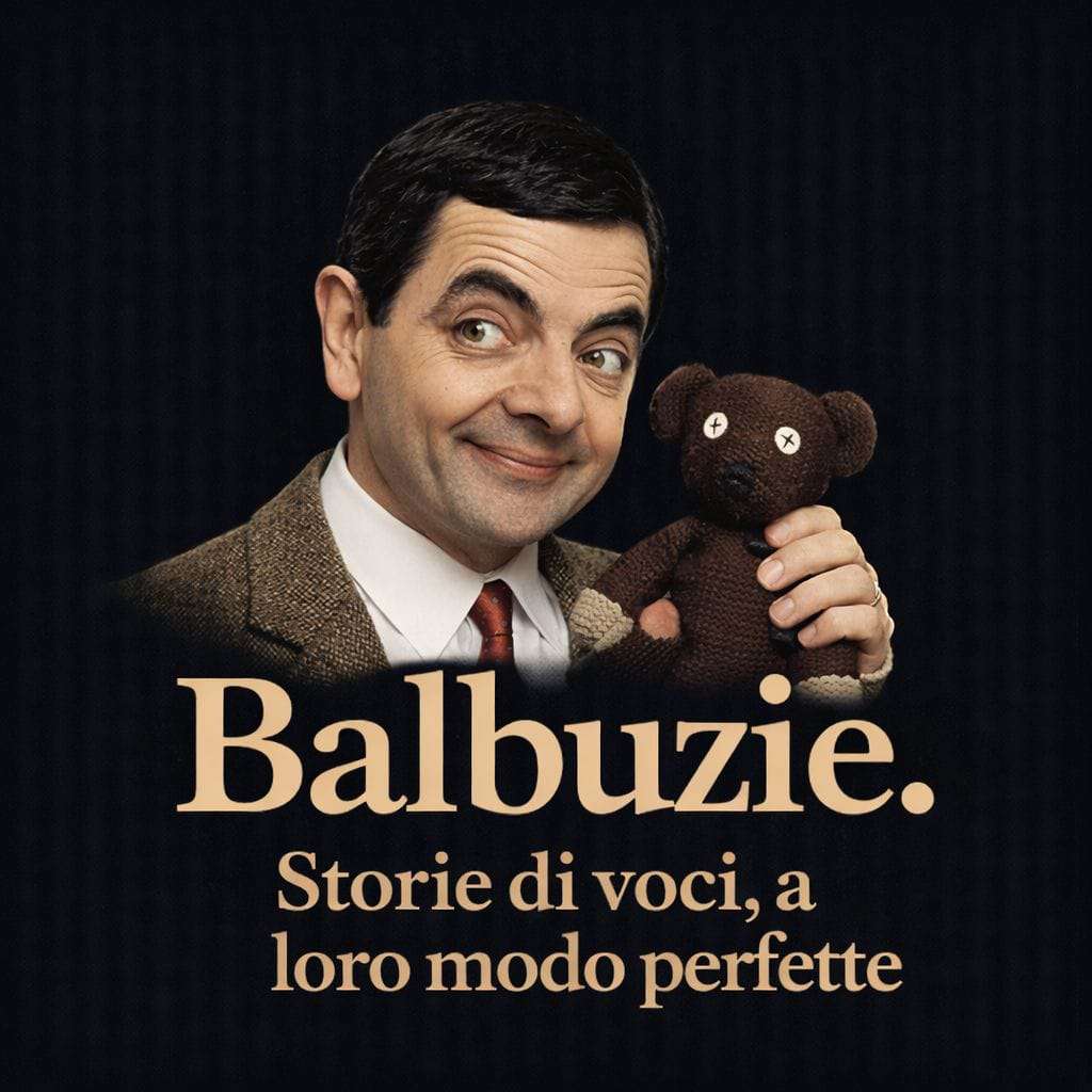 -Podcast- Ep.8 – Rowan Atkinson, Mr.Bean: la voce che ha imparato ad esistere, anche senza le parole.
